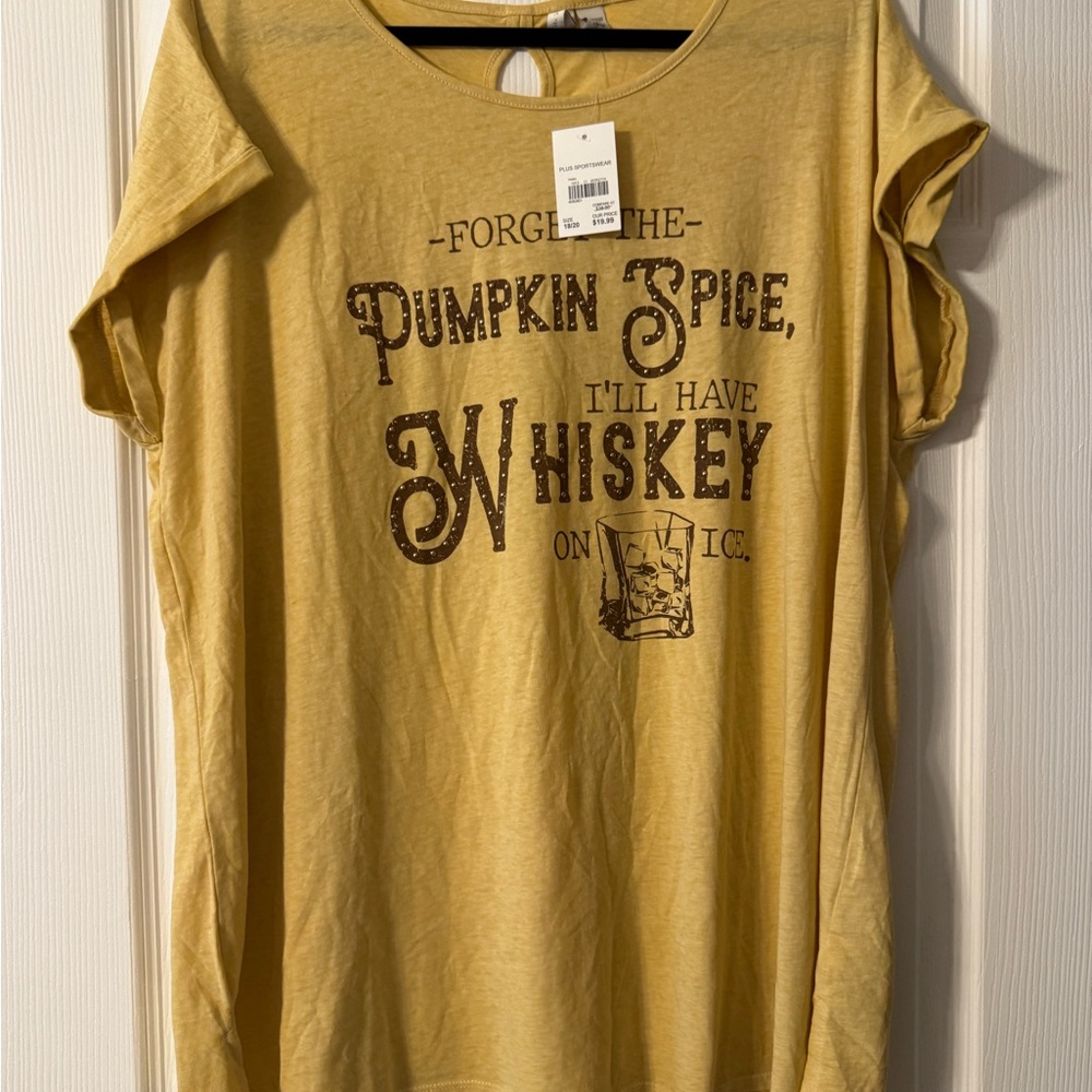Yellow Graphic Tee